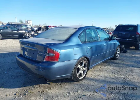 2007 Subaru Legacy 2.5I from USA, damaged, VIN 4S3BL616877203340